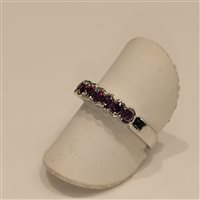 Anello Vidali Gioielli Donna in Oro bianco Zircone ANOR-40-34 - ANOR-40-34